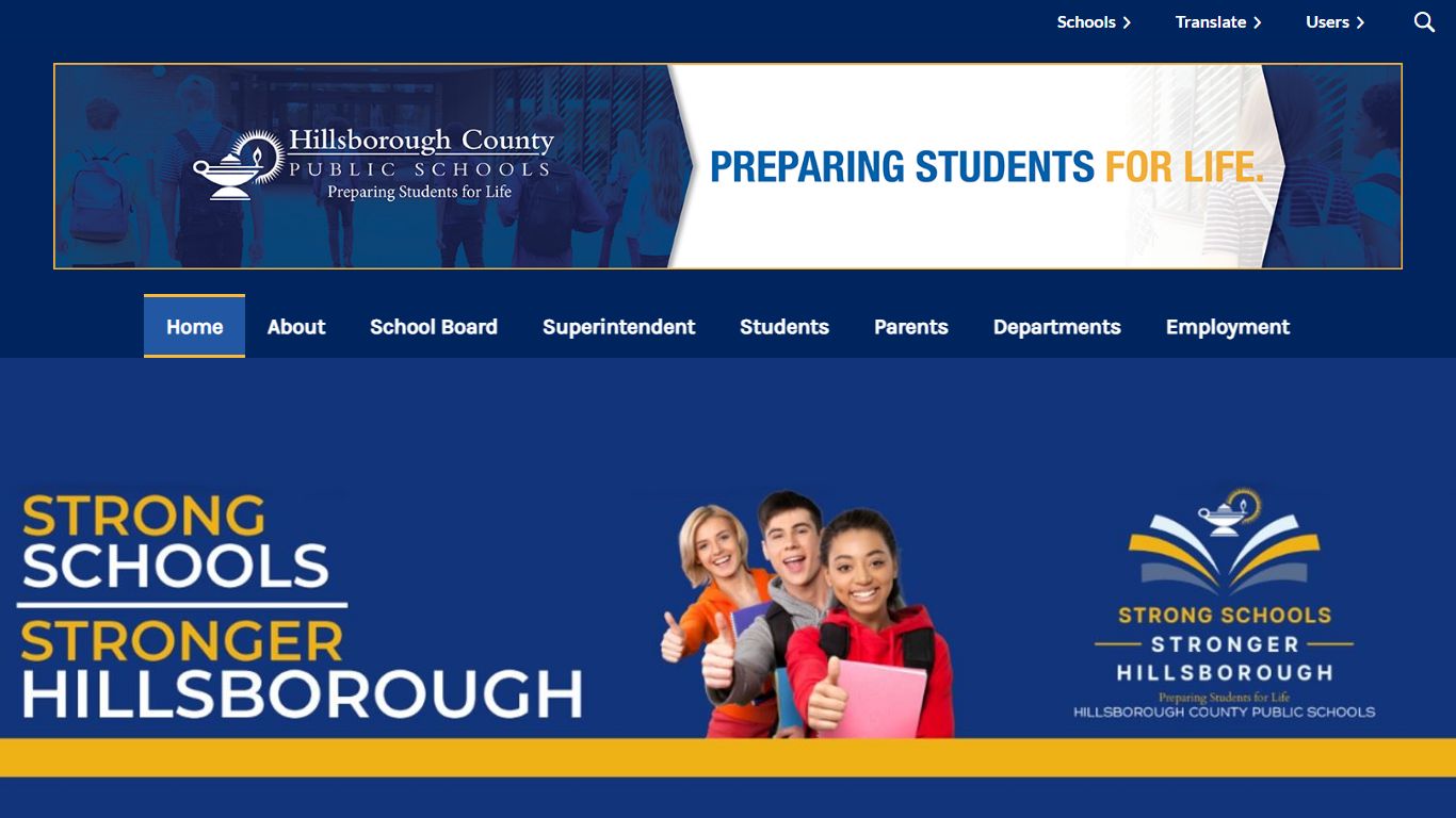 Hillsborough County Public Schools / Homepage